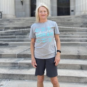 Gray Educate Not Legislate T-Shirt