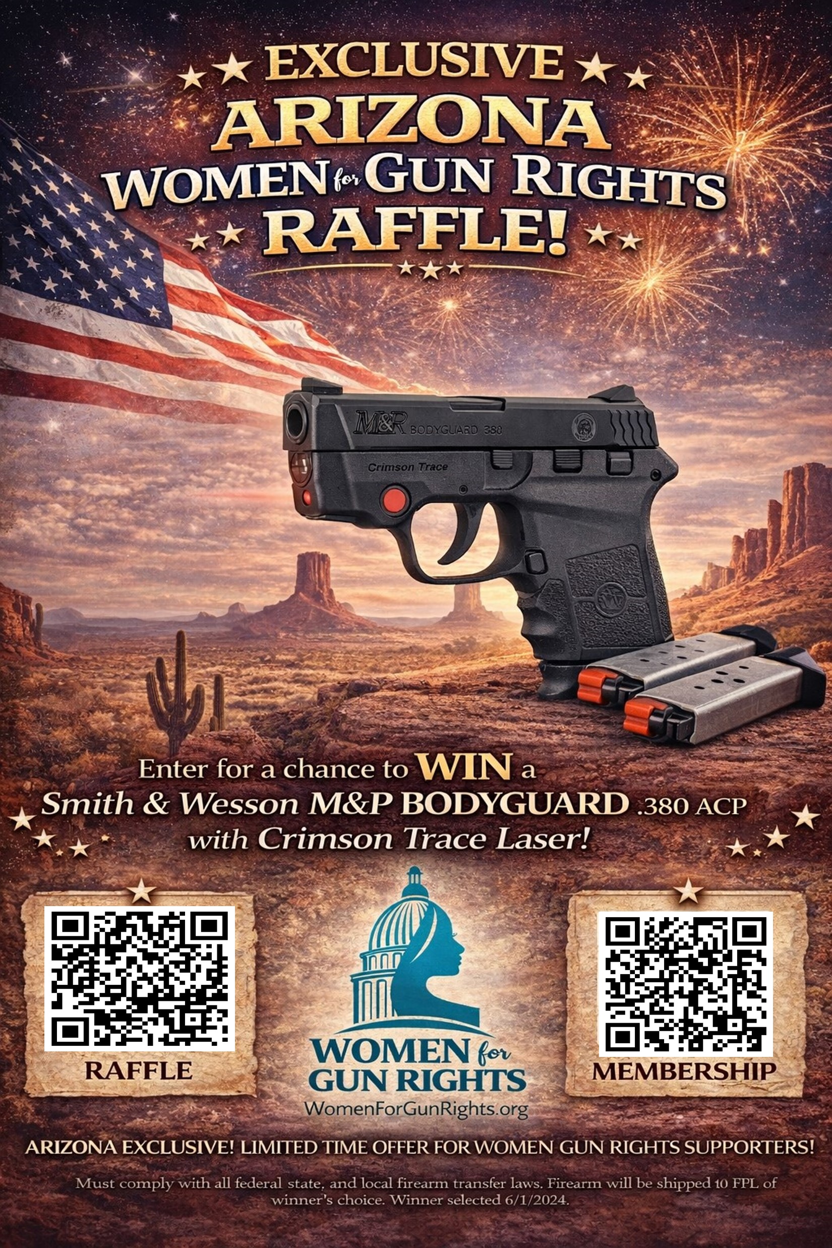 Arizona raffle – Women for Gun Rights