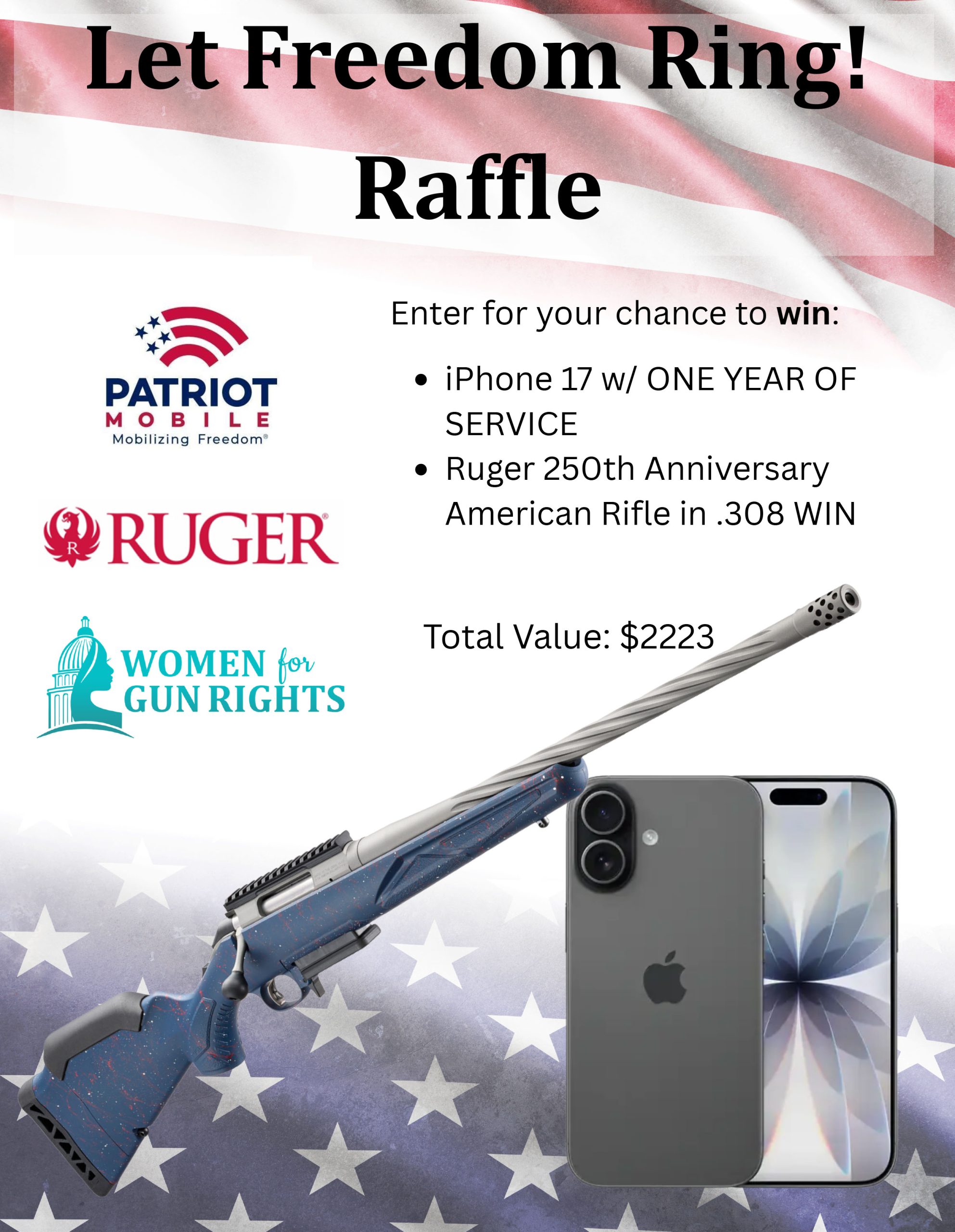 Let freedom ring 3 Tickets